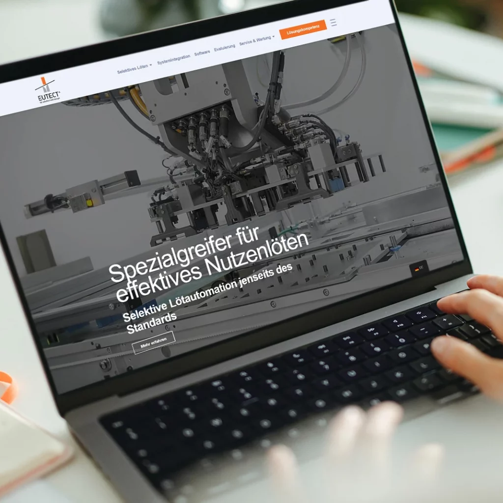 Eutect GmbH geht mit neuer Unternehmenswebsite online