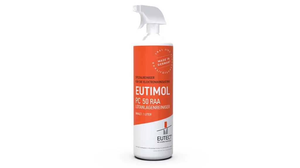 Figure Spray bottle of EUTIMOL PC 50 RAA cleaning agent